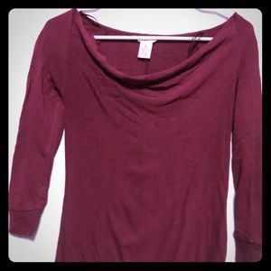 Maroon blouse